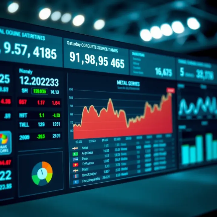 Digital interface displaying football statistics and trend graphs for betting insights