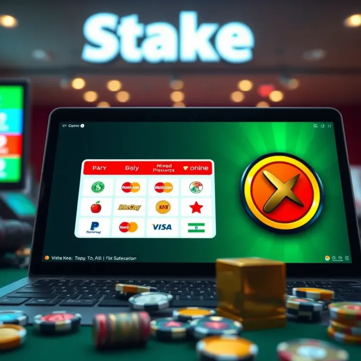 Visual showing secure online payment options available for Nigerian players