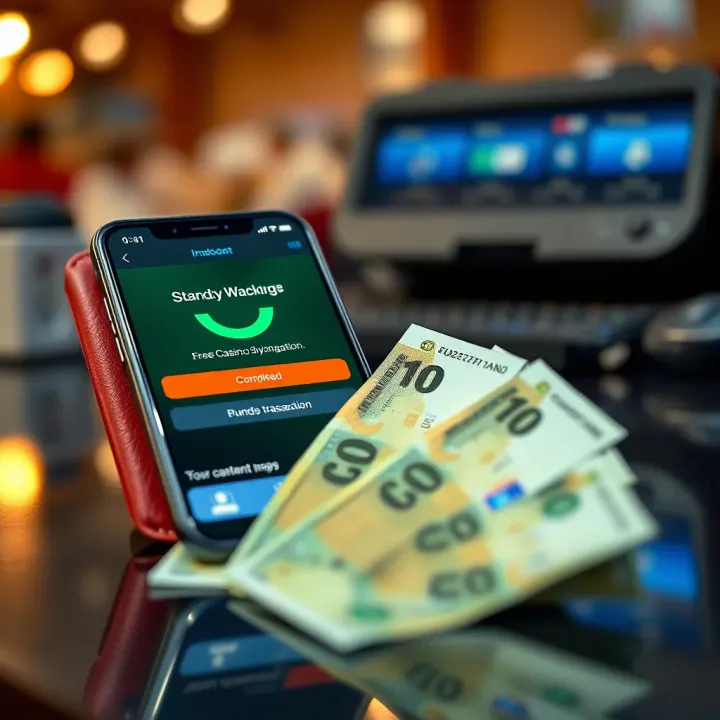 Digital wallet and Nigerian Naira notes illustrating cashout transaction completion
