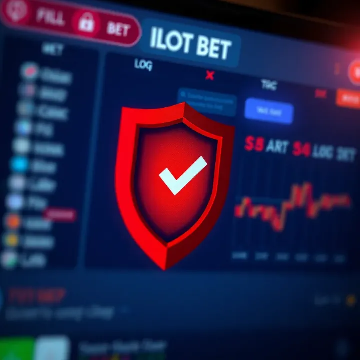 Ensuring Account Safety with Verification on Ilot Bet Illustration of secure account verification with checklist and shield symbol