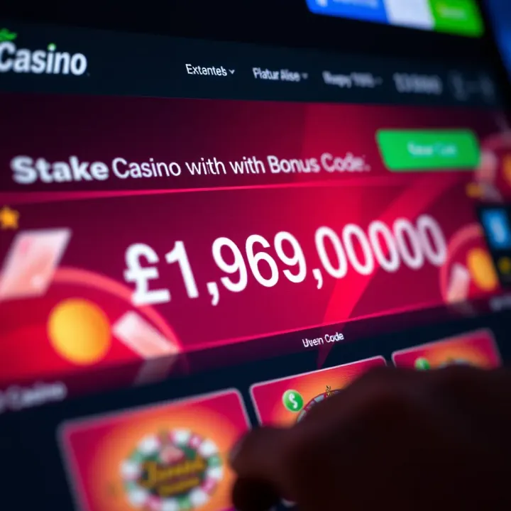 Graphic showing a digital bonus code being entered on a casino website with Nigerian Naira symbols