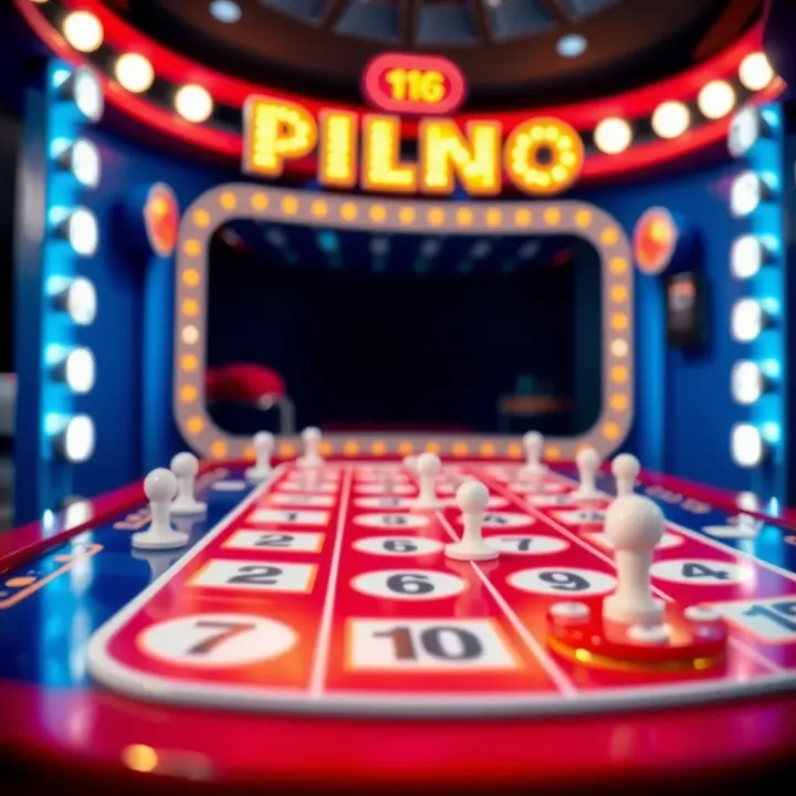 Diagram showing Plinko game board with pegs and slots for winning outcomes