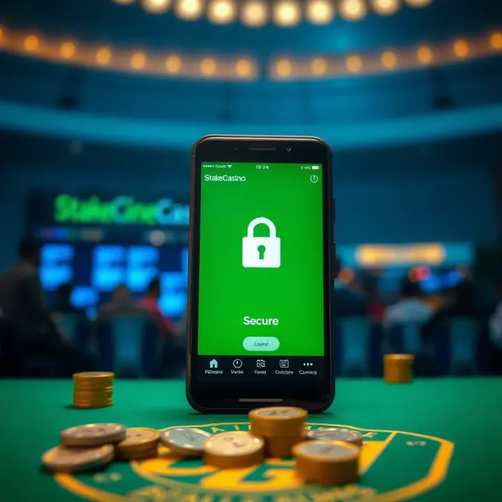Secure payment options available within StakeCasino Bet App