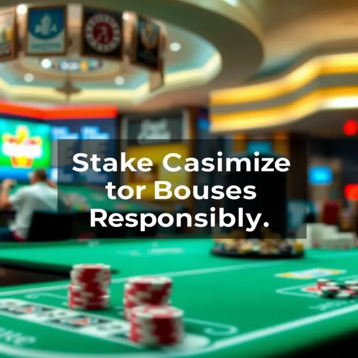 Graphic depicting how Nigerian players can safely claim and maximize StakeCasino bonuses with responsible gaming practices