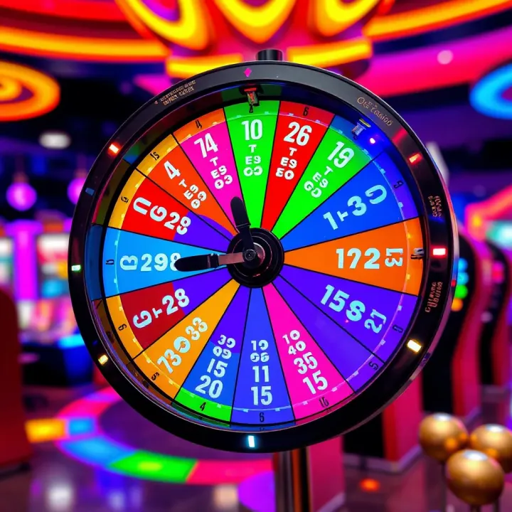 Colorful wheel used in Crazy Time game showing various segments and multipliers