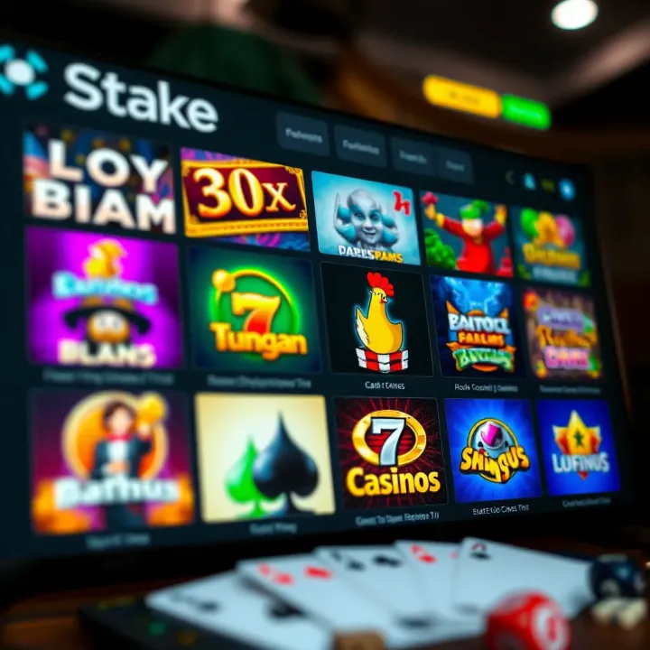 Colorful casino game icons arranged on a digital gaming platform tailored for Nigerian audiences