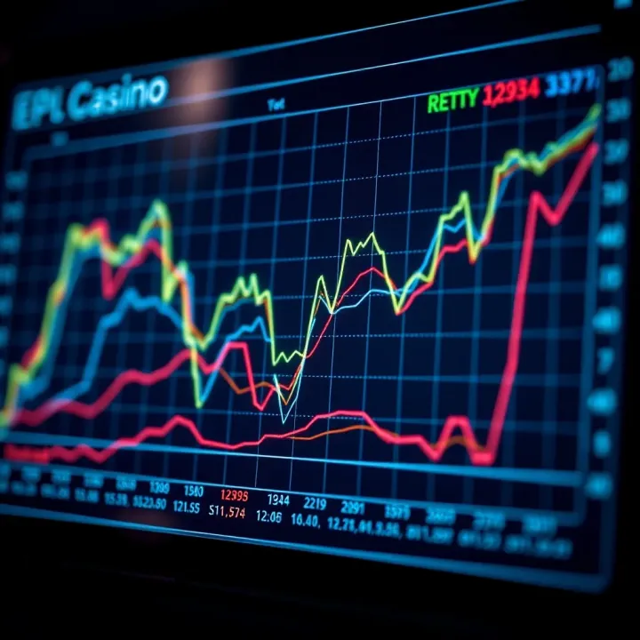 Data Analysis Driving EPL Match Predictions at StakeCasino Graph showing English Premier League match data analysis and prediction trends