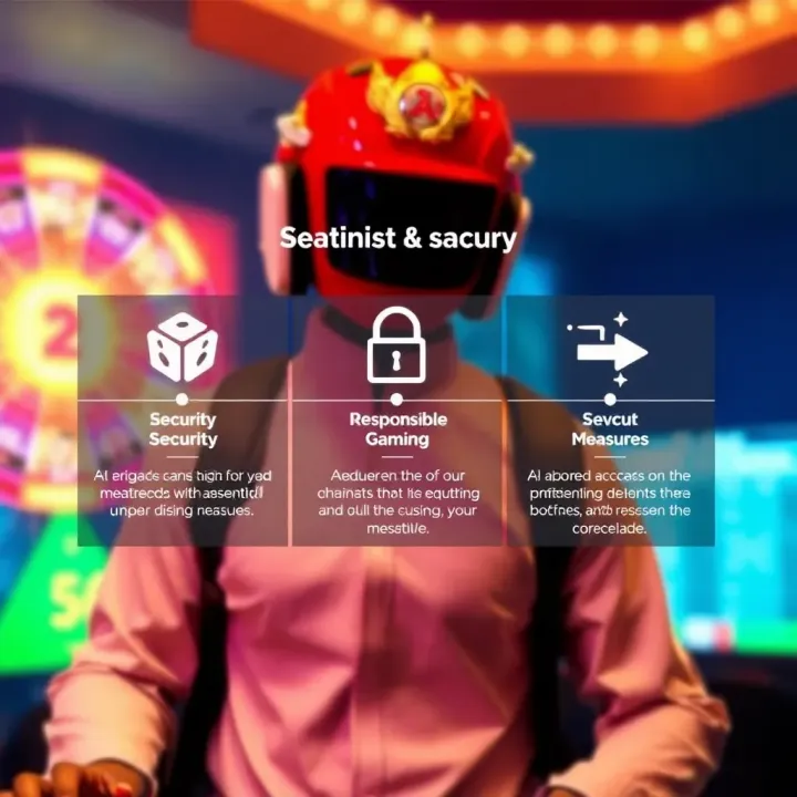 Security Features and Responsible Gaming Tips for Nigerian StakeCasino Users Graphic highlighting security measures and tips for Nigerian players using StakeCasino