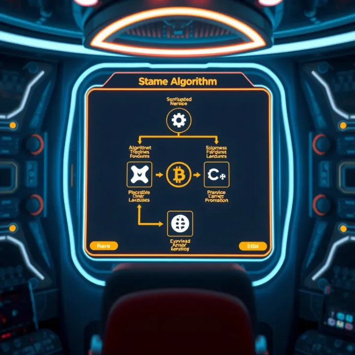 Diagram illustrating the algorithm flow and fairness mechanism behind StakeCasino's Spaceman game